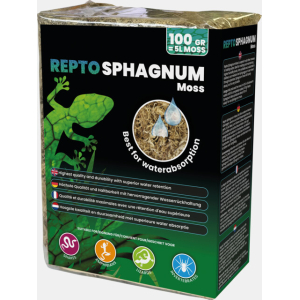 REPTO  SPHAGNUM  MOSS 100G
