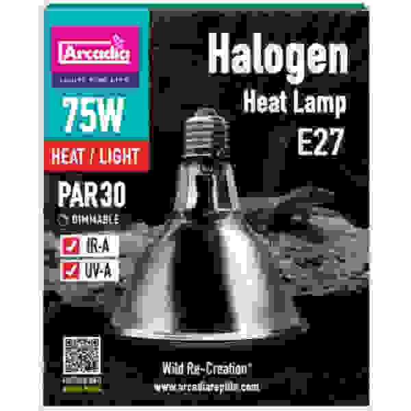 ARCADIA HALOGEN BASKING SPOT 75 WATT